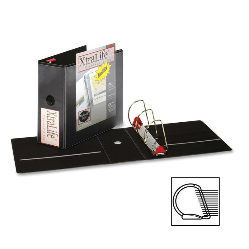 Image XtraLife® ClearVue® Locking Slant-D® Binders