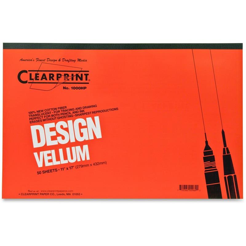 Image VELLUM PAPER PAD 11X17''