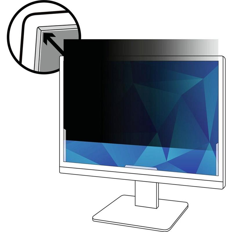 Image Frameless Black Privacy Filter