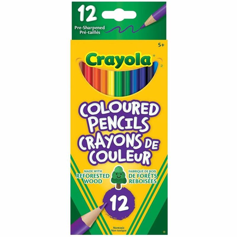 Image PENCIL COL.CRAYOLA CARD @12
