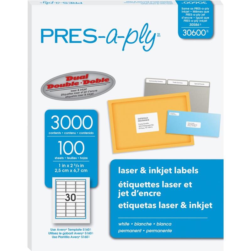 Image Labels Compatible Laser, Inkjet, Copiers