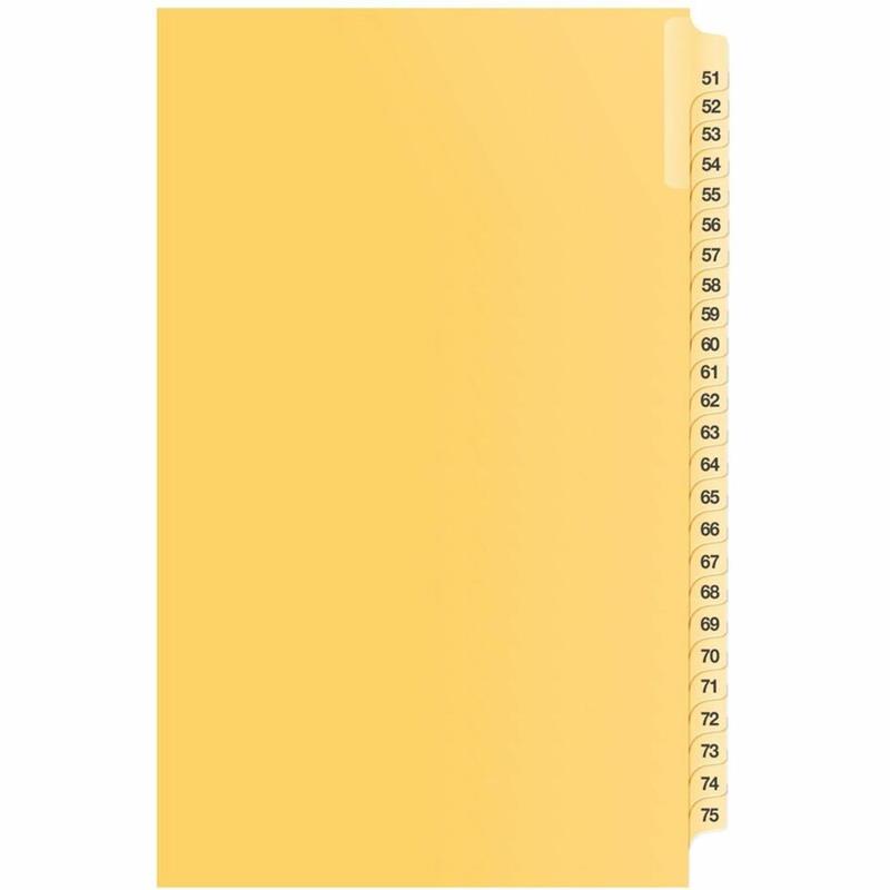 Image Numerical Litigation Index Dividers