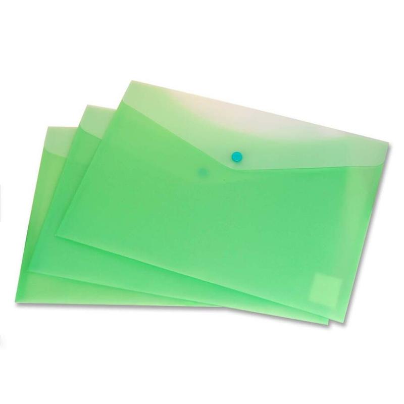 Image FROSTED POLY ENV LTR BCLO LIME