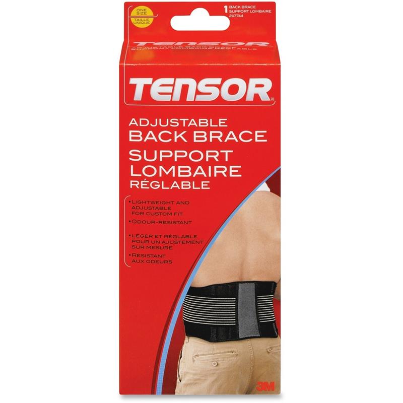 Image BRACE BACK ADJUSTABLE BLACK