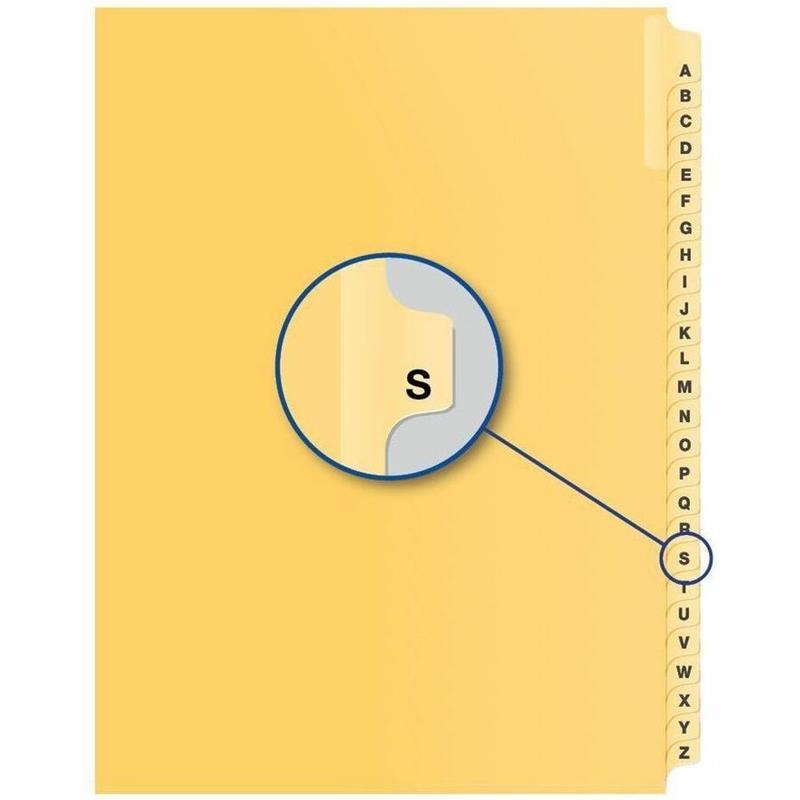 Image Quest Alphabetical Litigation Index Dividers