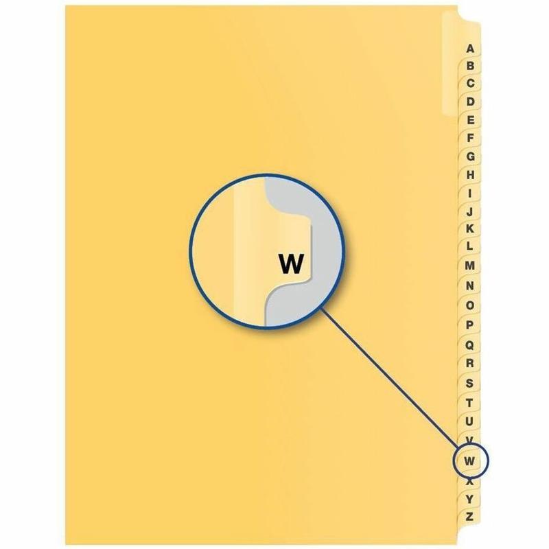 Image Quest Alphabetical Litigation Index Dividers