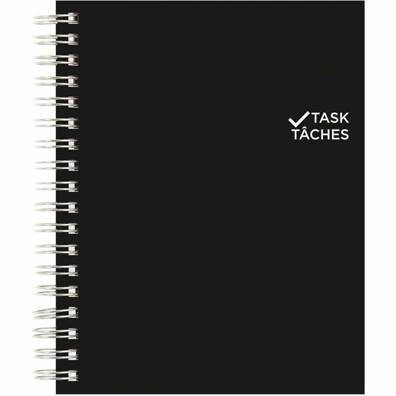 Image TASK PLANNER 9.25X7.25" BIL.BK PERP.