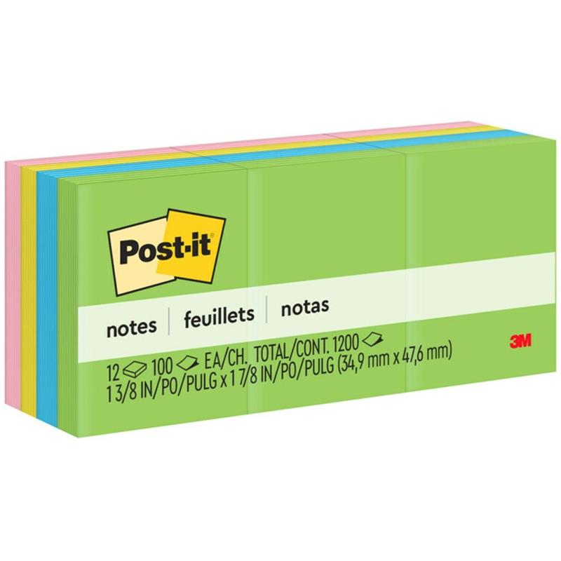 Image POST-IT 1.5X2 FLORAL FANTASY N-PAD (12)