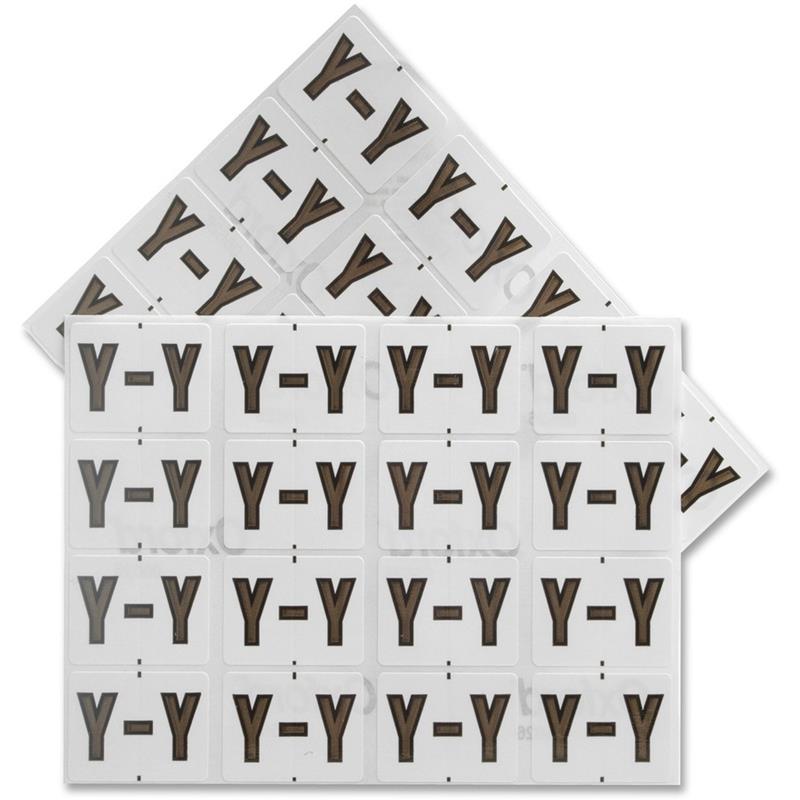 Image End Tab A-Z Filing Labels