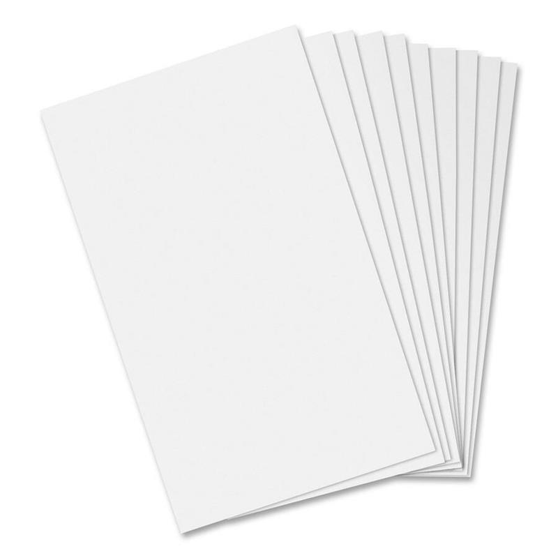 Image PAD PLAIN 3X5 96S.WHITE (10)