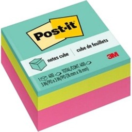 Image POST-IT ULTRA ASS.N-PAD 2X2 400F.