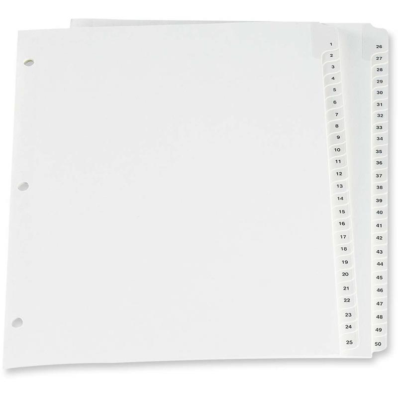 Image Pre-Printed Dividers