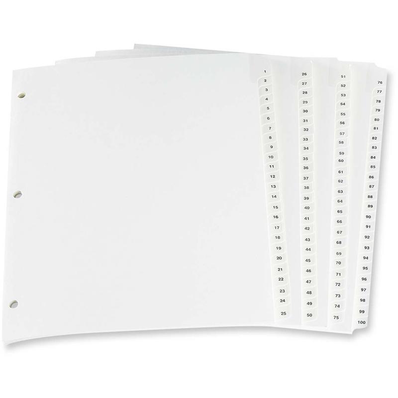Image Pre-Printed Dividers
