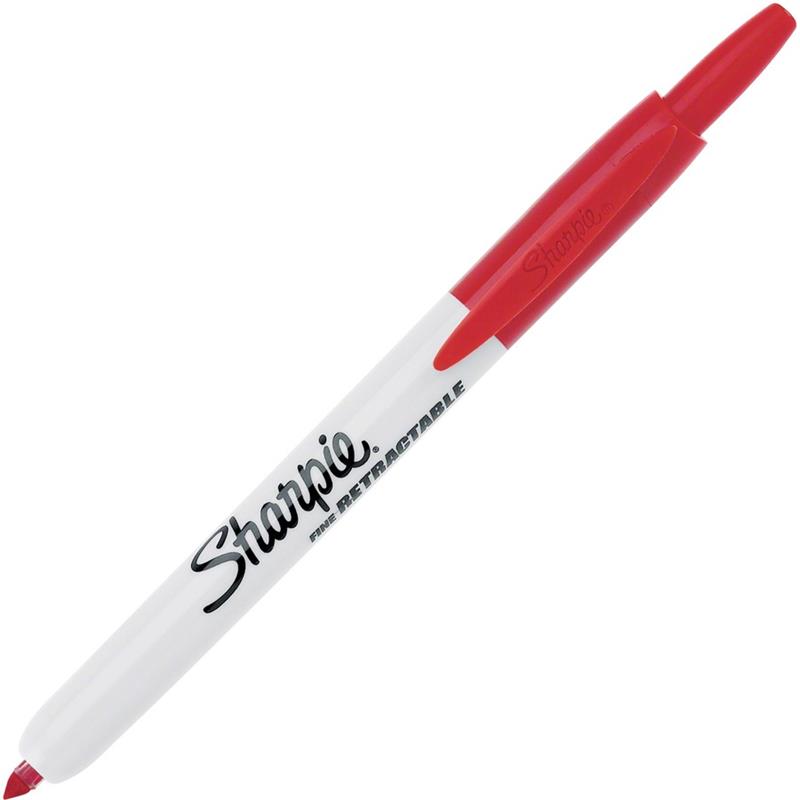 Image Retractable Permanent Marker