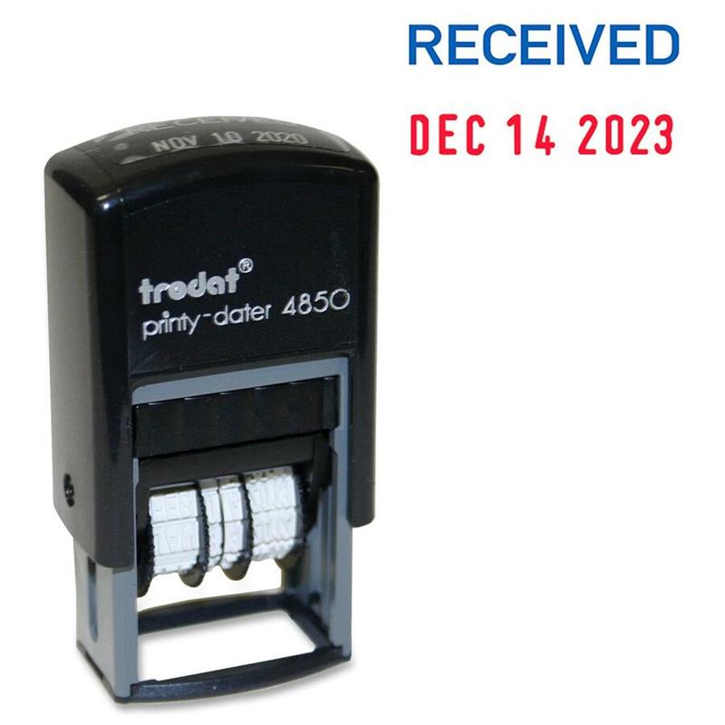 Image Printy Dater 4850L Self-Inking Pocket Dater