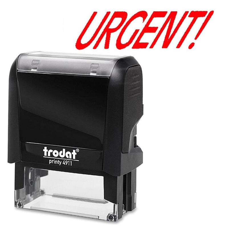 Image STAMP S-PR.URGENT RED CARD