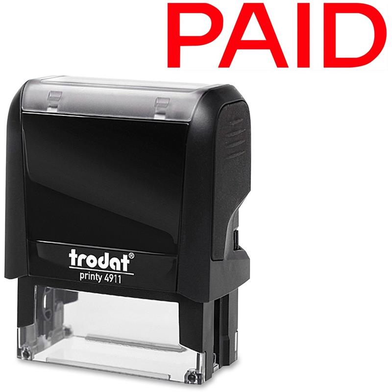 Image STAMP S-PR.PAID RED CARD
