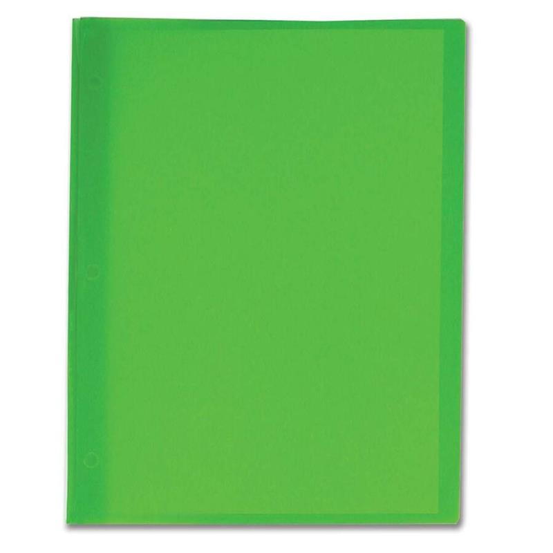 Image Poly Tang Report Cover With Three Fasteners