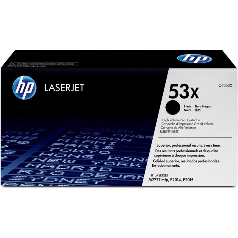 Image HP 53X High Yield Toner Cartridge