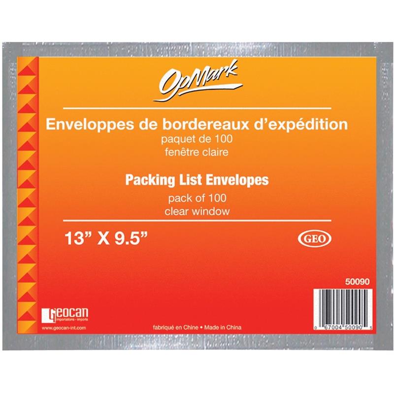 Image ENV.SHIP.13"X9.5" (100)