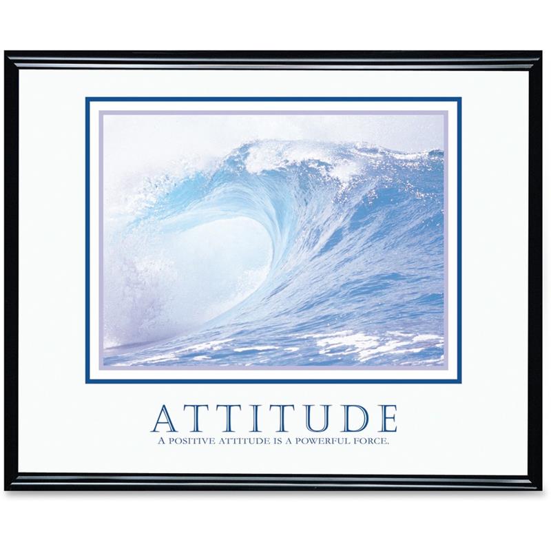 Image PRINT FRAMED 30x24*ATTITUDE