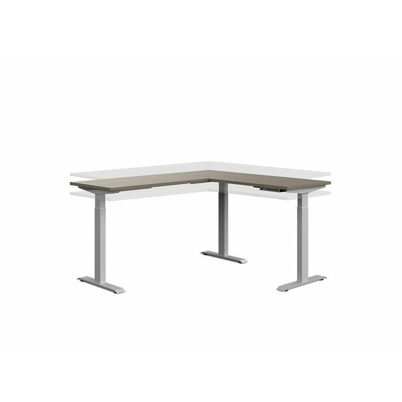 Image IonicTM Height Adjustable L-Shaped Workstation