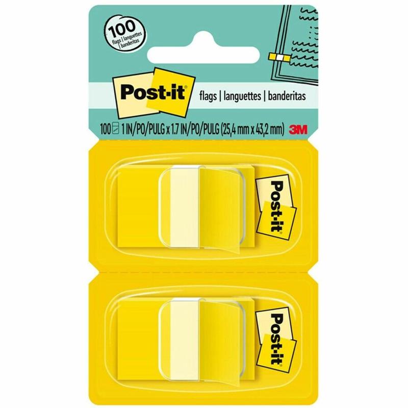 Image PORT-IT FLAG 1'' YELLOW @2
