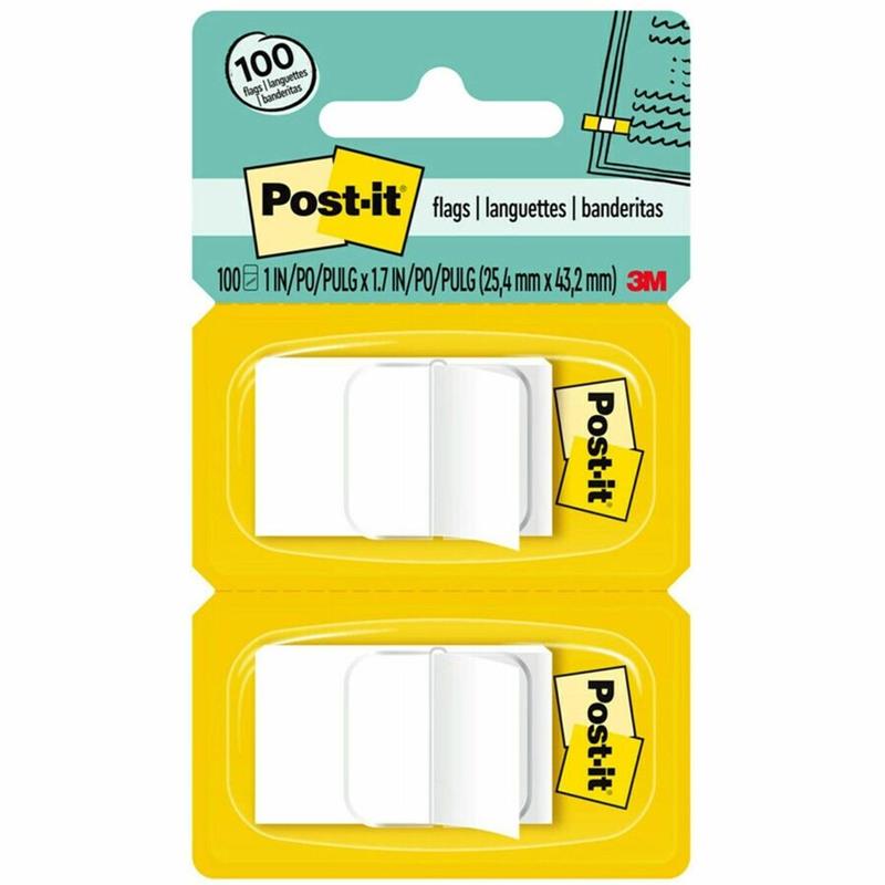 Image POST-IT FLAG 1X1.7 WHITE @2